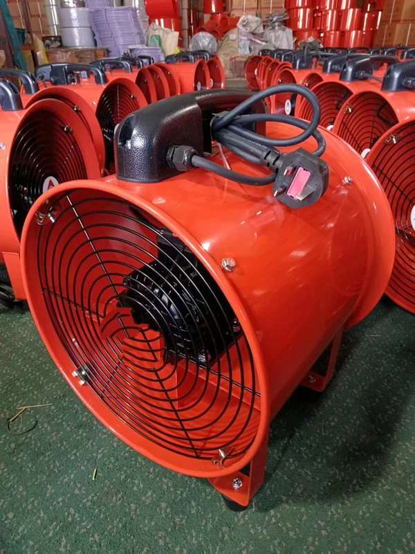 Electric Axial Ventilation Fan, Portable, 12'', 300mm - view 5