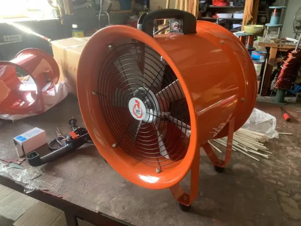 Electric Axial Ventilation Fan, Portable, 14'', 350mm, 2900rpm - view 2