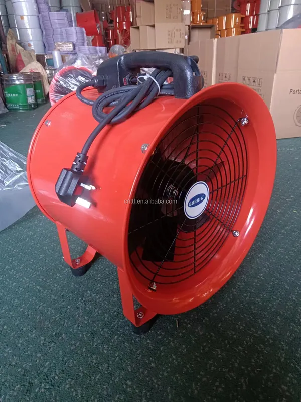 Electric Axial Ventilation Fan, Portable, 14'', 350mm, 2900rpm - view 3