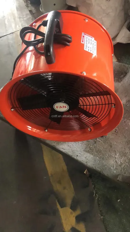 Electric Axial Ventilation Fan, Portable, 18'', 450mm, 1450rpm - view 6