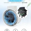 Electric Ball Duct Fan, SANLY, Plastic, 220V - view 2
