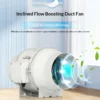 Electric Ball Duct Fan, SANLY, Plastic, 220V - view 5