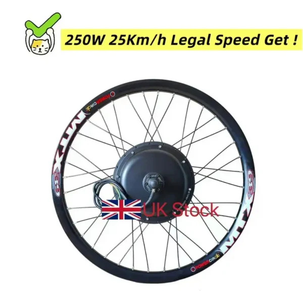 Electric Bicycle Hub Motor, 48v, 52v, 1500w, 2000w - view 3