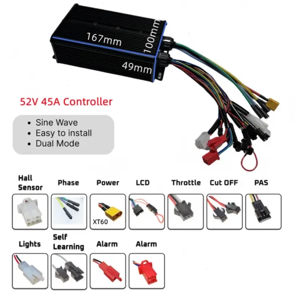 Electric Bicycle Hub Motor, 48v, 52v, 1500w, 2000w - view 5