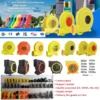 Electric Blower, 480W, 110V/220V, Plastic - view 6