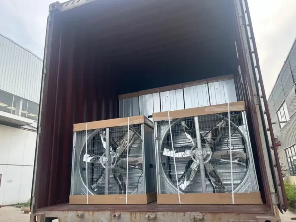 Electric Centrifugal Exhaust Fan, 80%, 1000mm, Wall - view 4