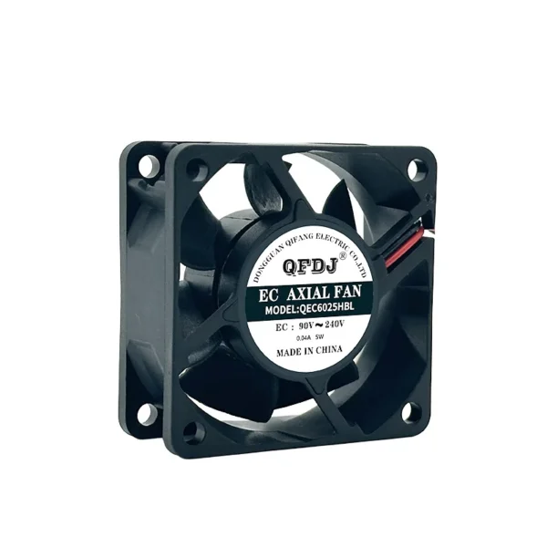 Electric Centrifugal Mini Fan, EC6025, IP68, Waterproof - view 2