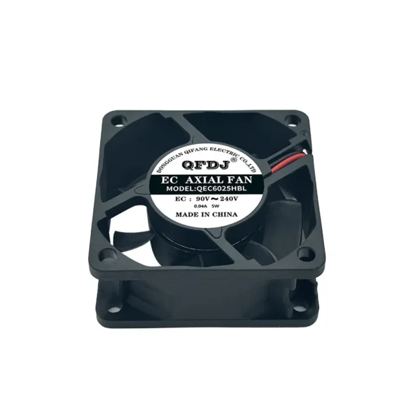 Electric Centrifugal Mini Fan, EC6025, IP68, Waterproof - view 6