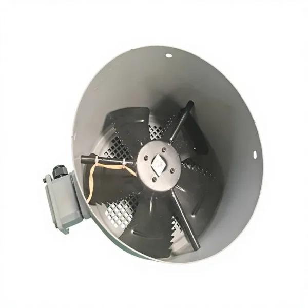 Electric Charge Mini Fan, Steel, 1400, RPM, 230V-415V - view 3