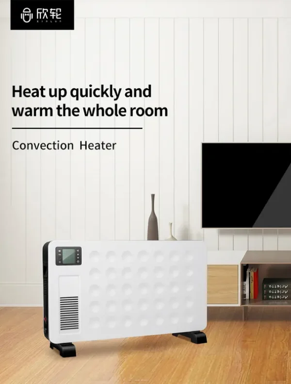 Electric Convection Heater, 2000W, Wall, PTC, Portable - view 4