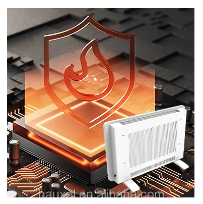 Electric Convection Heater, Aluminum, Wall - view 3