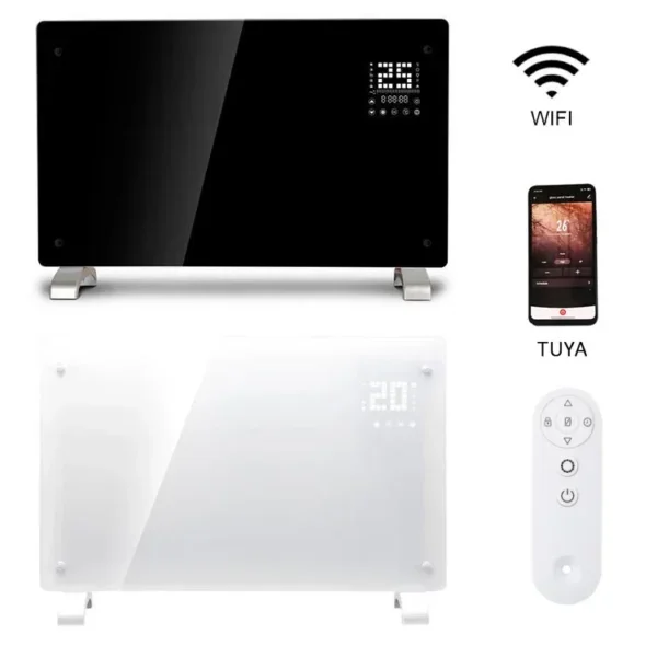 Electric Convection Heater, WIFI, 2000W, Wall