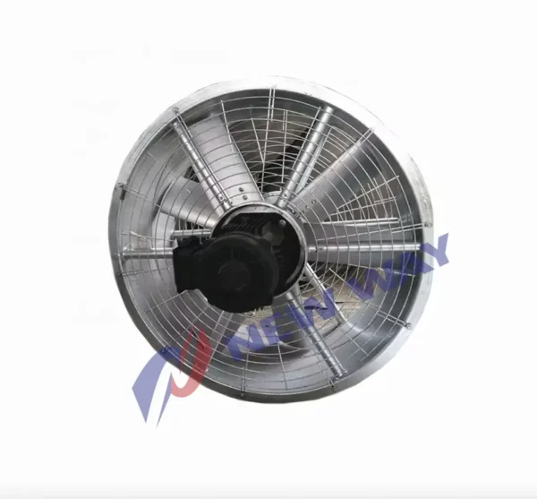 Electric Cooling System Fan, Stainless, Steel, Wall - view 4