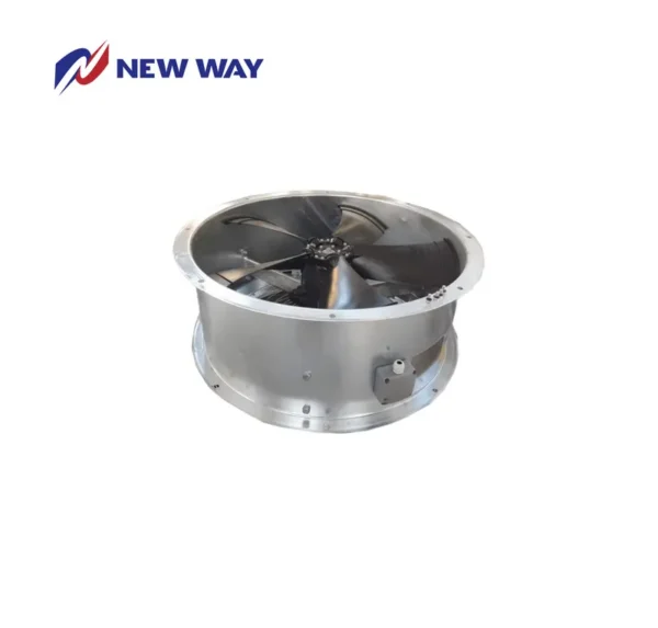 Electric Cooling System Fan, Stainless, Steel, Wall - view 5