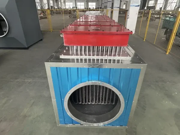 Electric Duct Air Heater, Stainless, Steel, HVAC - view 3