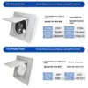 Electric Explosion-proof Exhaust Fan, Axial, Cast, Wall - view 4