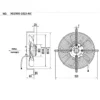 Electric External Rotor Motor, YWF4E-250S, Axial - view 2