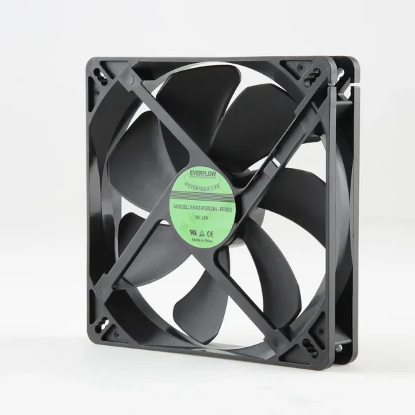 Electric Fan, 140*140*25mm, Axial, Brushless, 12V - view 2