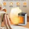 Electric Fan, 1500W, PTC, Portable - view 5