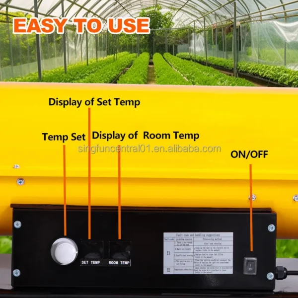 Electric Fan, 20KW, 220-240V - view 5