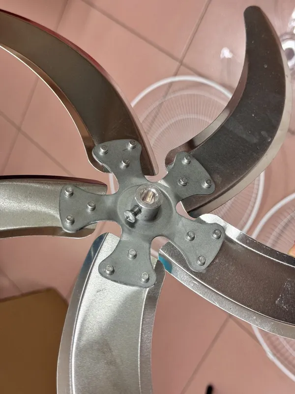 Electric Fan, Aluminum, 9-18 - view 2
