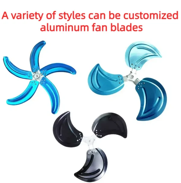 Electric Fan, Aluminum, 9-18 - view 3