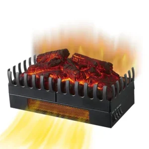Electric Fireplace, 1000W, Metal