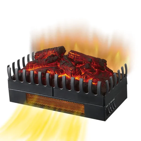 Electric Fireplace, 1000W, Metal
