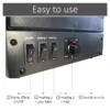Electric Fireplace, 1000W, Metal - view 3