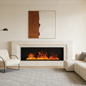 Electric Fireplace, 100V, 3 liter