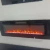 Electric Fireplace, 110V/220V/240V, LED, Wall, 36"-50"