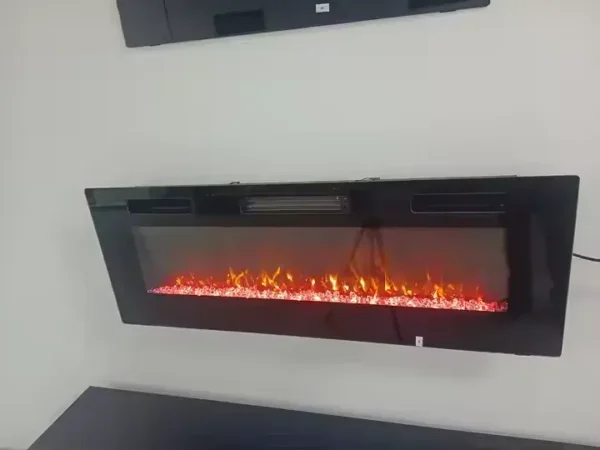 Electric Fireplace, 110V/220V/240V, LED, Wall, 36"-50" - view 5