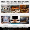 Electric Fireplace, 1200, 1500, 1800mm, WIFI - view 5