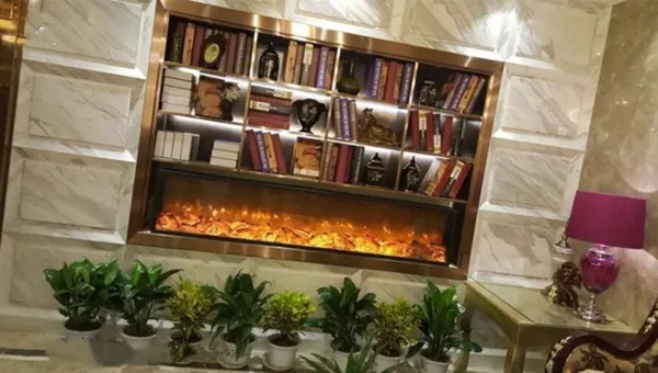 Electric Fireplace, 1200mm, 750/1500W - view 5