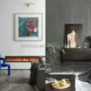 Electric Fireplace, 1200mm, 750/1500W - view 6