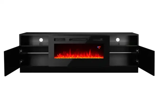 Electric Fireplace, 1500 W, IF-40FSB - view 3
