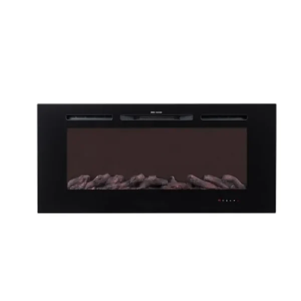 Electric Fireplace, 1500W, 1500 W, Metal - view 3