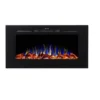 Electric Fireplace, 1500W, 1500 W, Metal - view 6