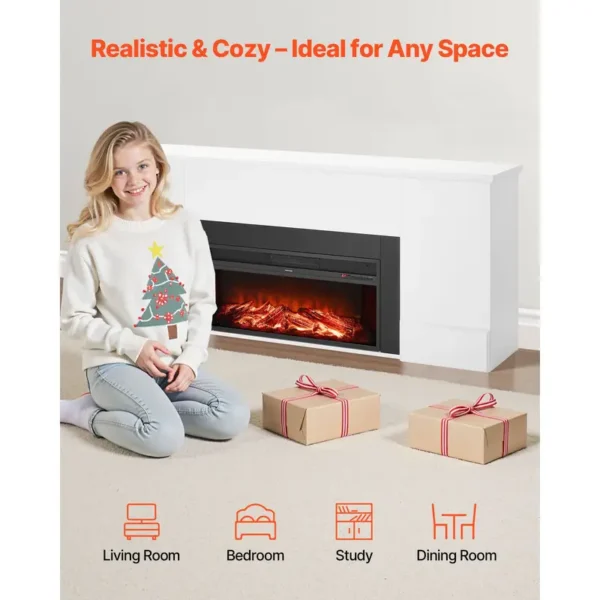 Electric Fireplace, 1500W, 5120BTU - view 5
