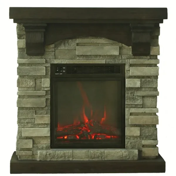 Electric Fireplace, 1500W, LED