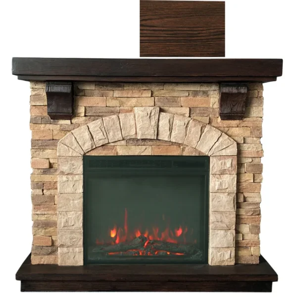 Electric Fireplace, 1500W, LED - view 5