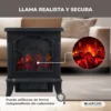 Electric Fireplace, 1800W, 3D - view 6