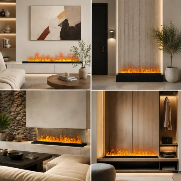 Electric Fireplace, 1M, 1.2M, 1.5M, 3D - view 6