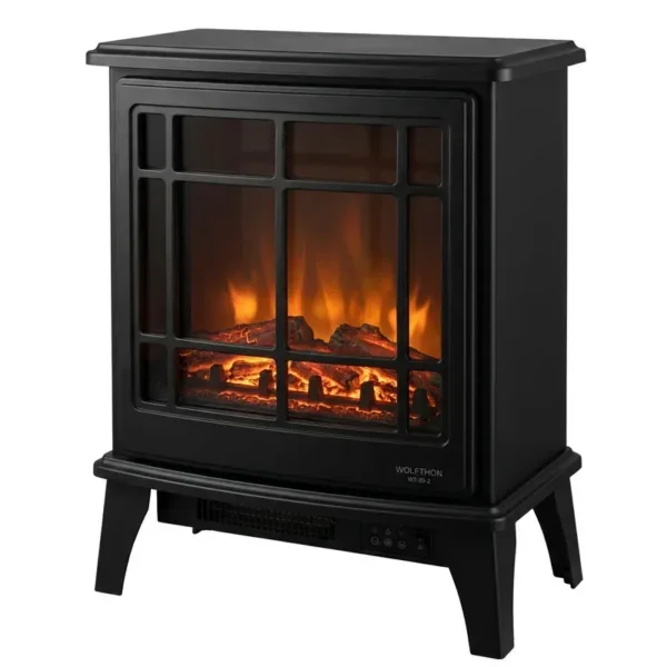 Electric Fireplace, 2000W, 3D