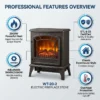 Electric Fireplace, 2000W, 3D - view 4