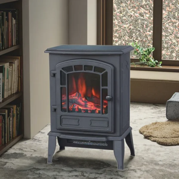 Electric Fireplace, 2000W, 3D, Portable - view 2