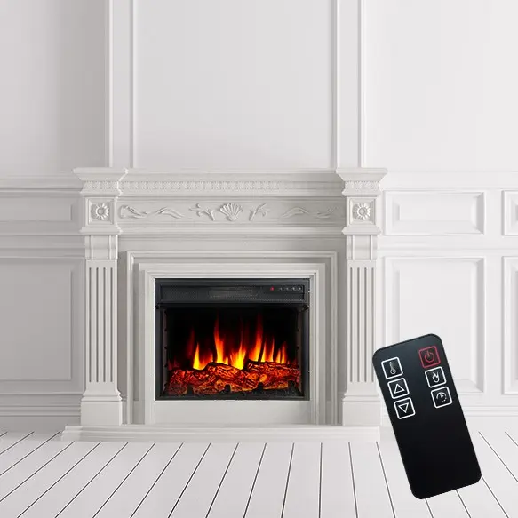 Electric Fireplace, 2000W, Metal
