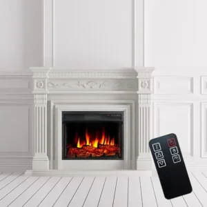 Electric Fireplace, 2000W, Metal