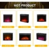 Electric Fireplace, 2000W, Metal - view 6