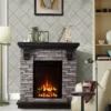 Electric Fireplace, 220V, 1500W, Ceramic